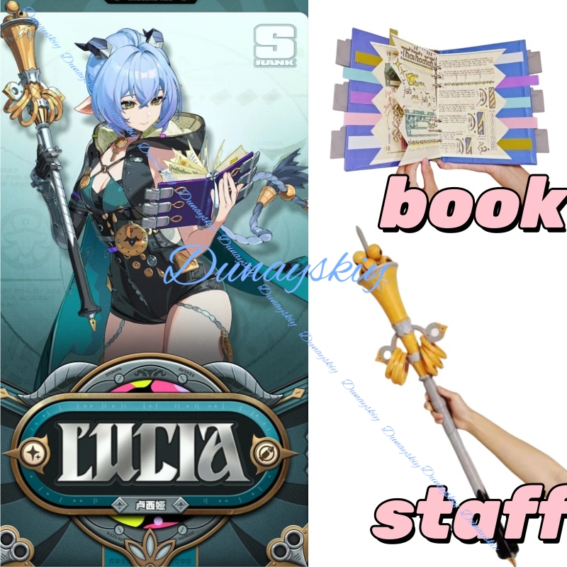 Book Party Games - Accessoires de Cosplay de jeu Zenless