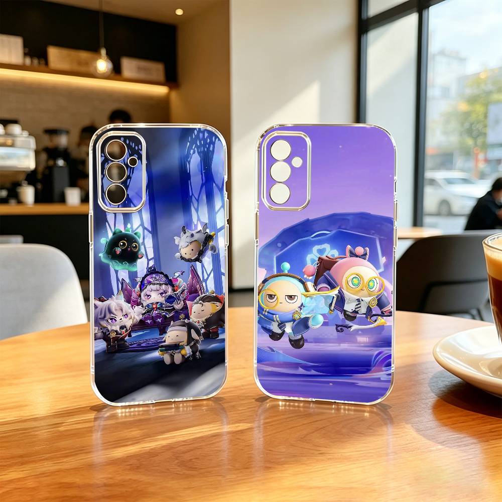 Party Games Quotes - Coque de téléphone transparente pour SamsungA10,12,20,21S,30,31,40,50,51,52,70,71,