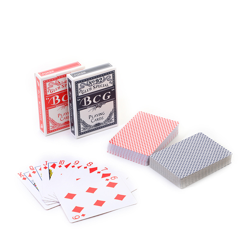 Book Party Games - Cartes de poker en papier, cartes
