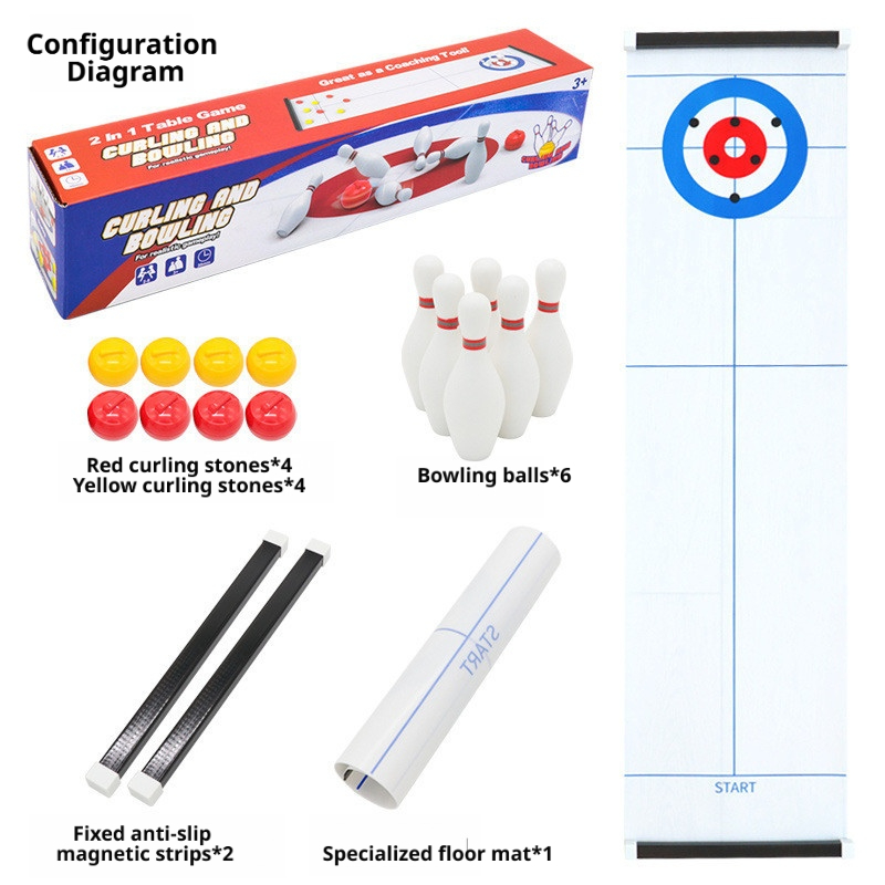 Party Games New Year - Nouveau jeu de table mini curling