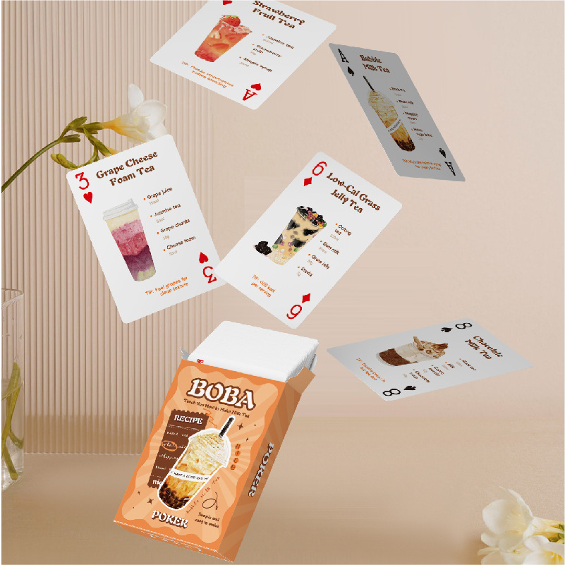 Book Party Games - Camping Populaire Thé au lait Boba