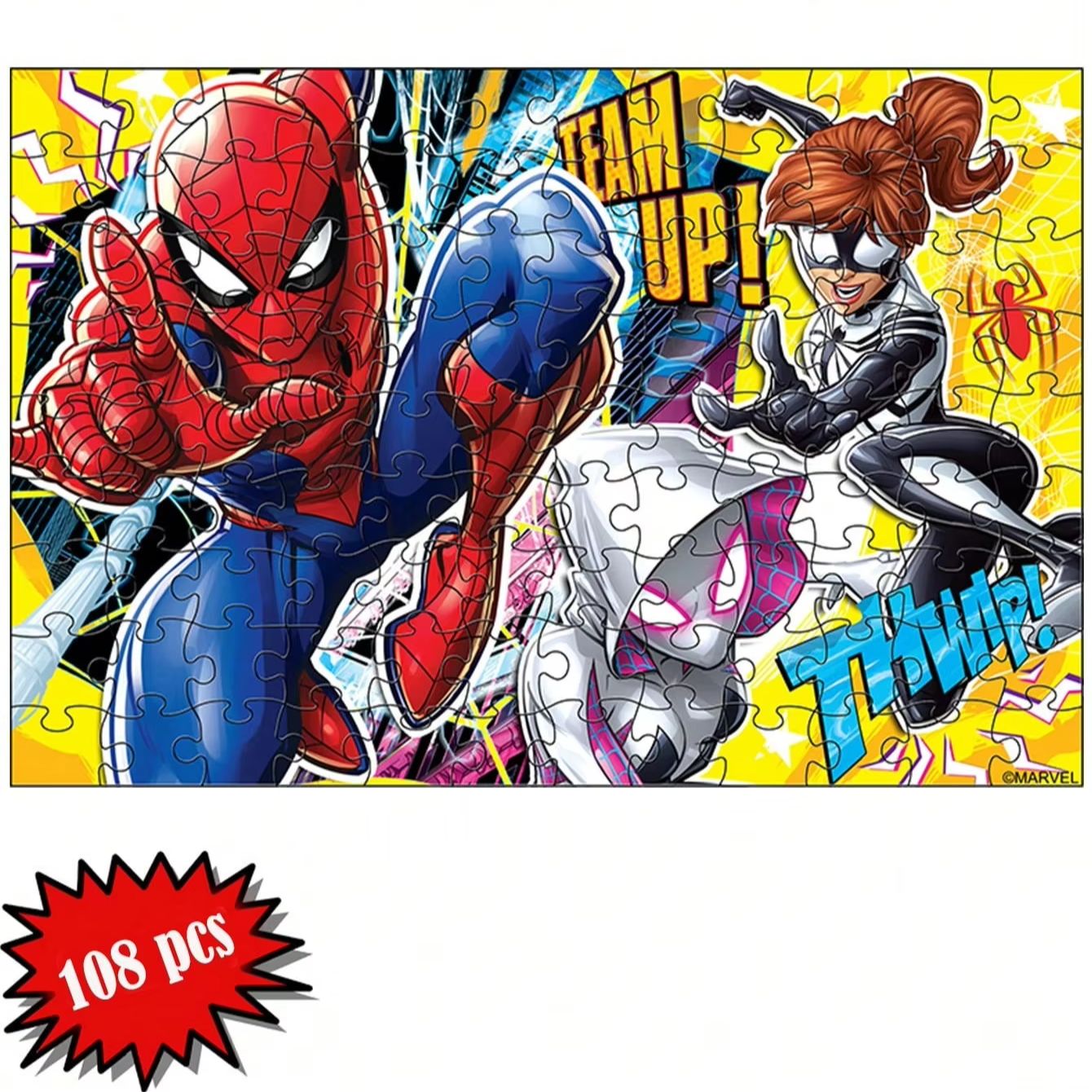 Puzzle Marvel Spider Man sous  - Party Games Easter For Family avis et prix
