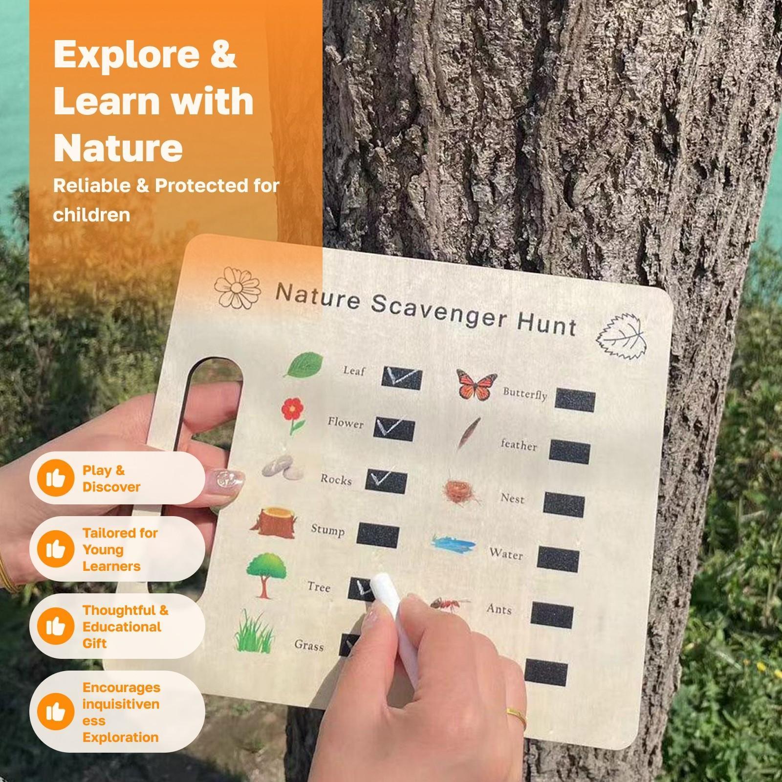 Jouets d'exploration de la Nat - Scavenger Hunt Card avis et prix
