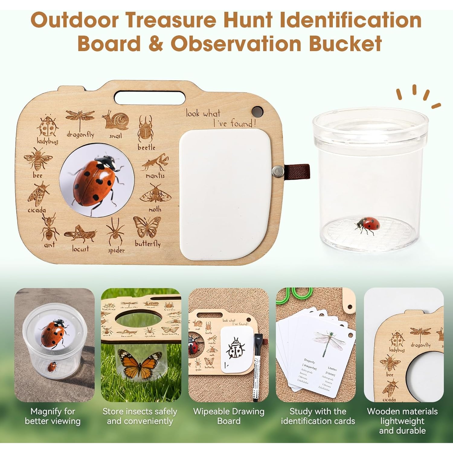 Kit de capture d'insectes pour - Scavenger Hunt Card avis et prix